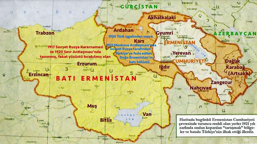 Карта вудро вильсона по армении